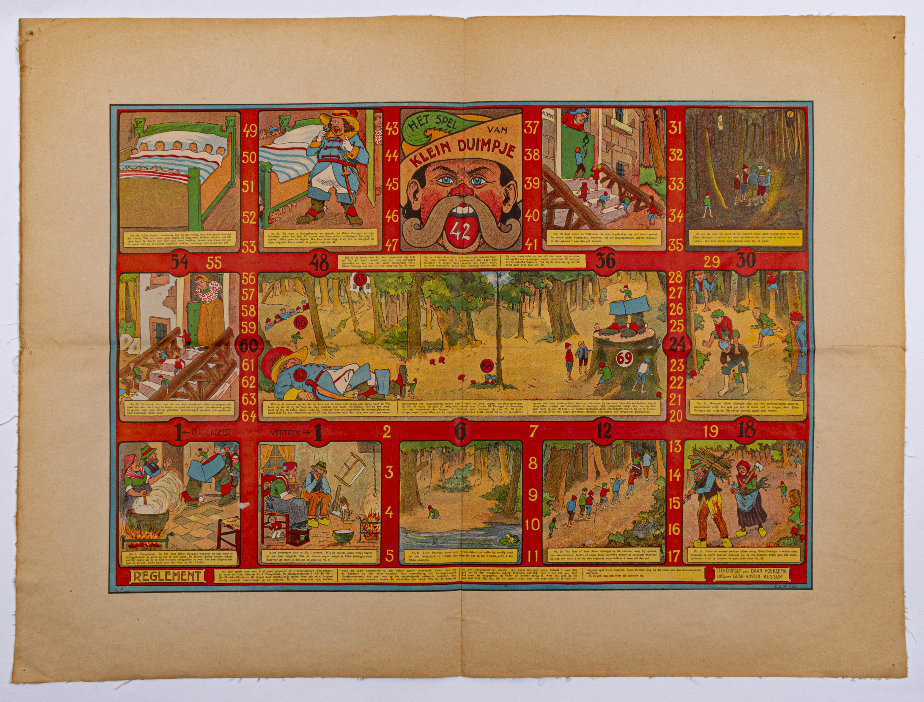 Het spel van Klein Duimpje