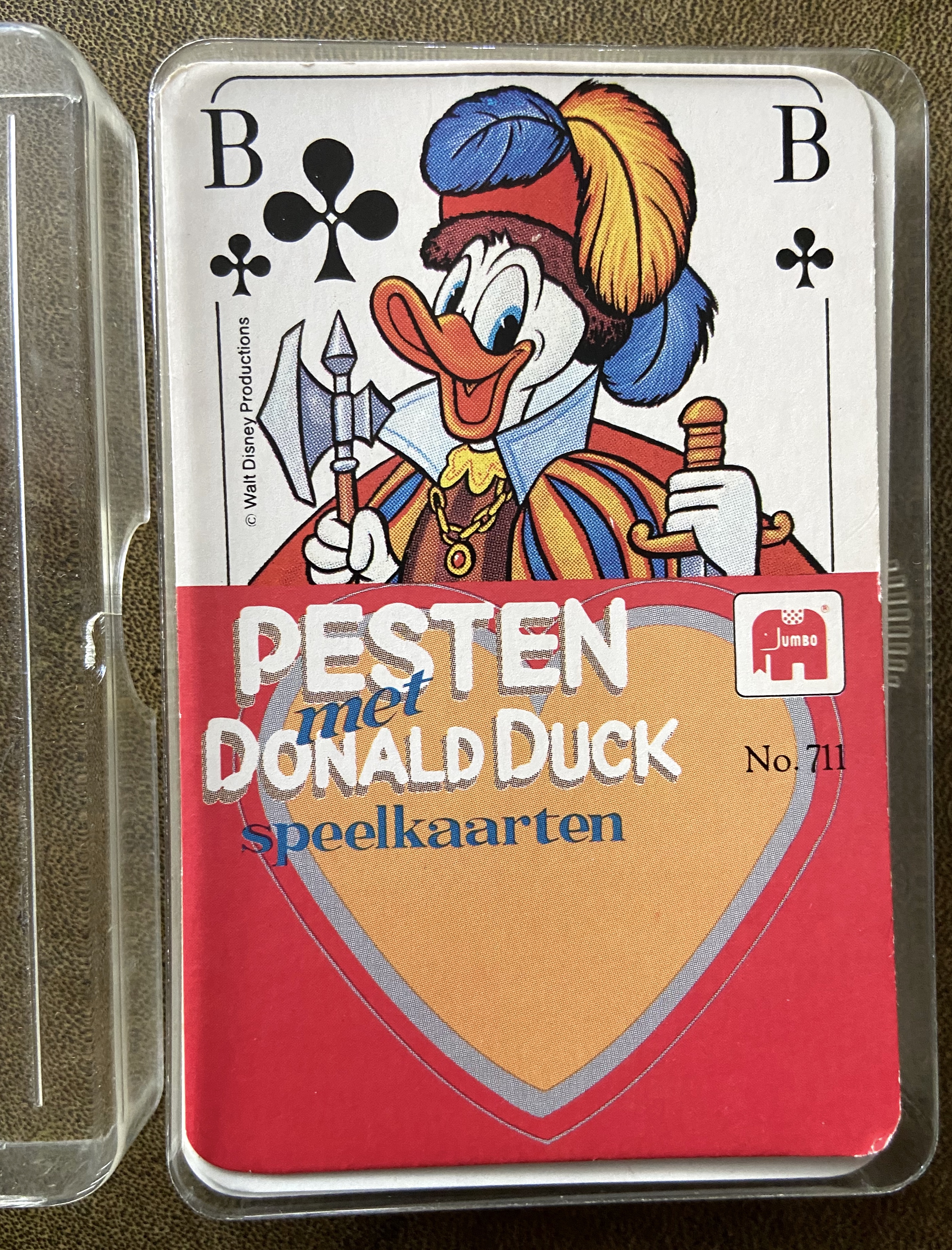 Pesten met Donald Duck: Speelkaarten