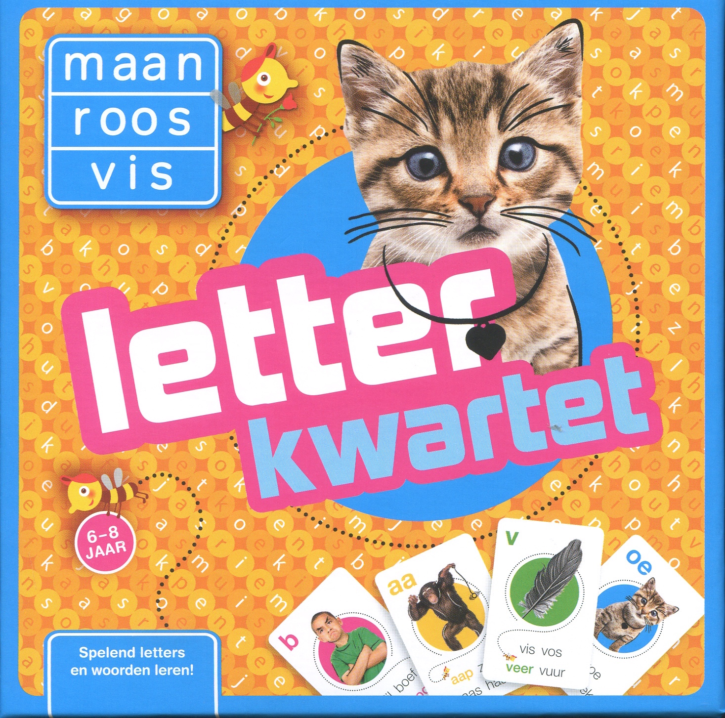 Maan Roos Vis: Letter kwartet