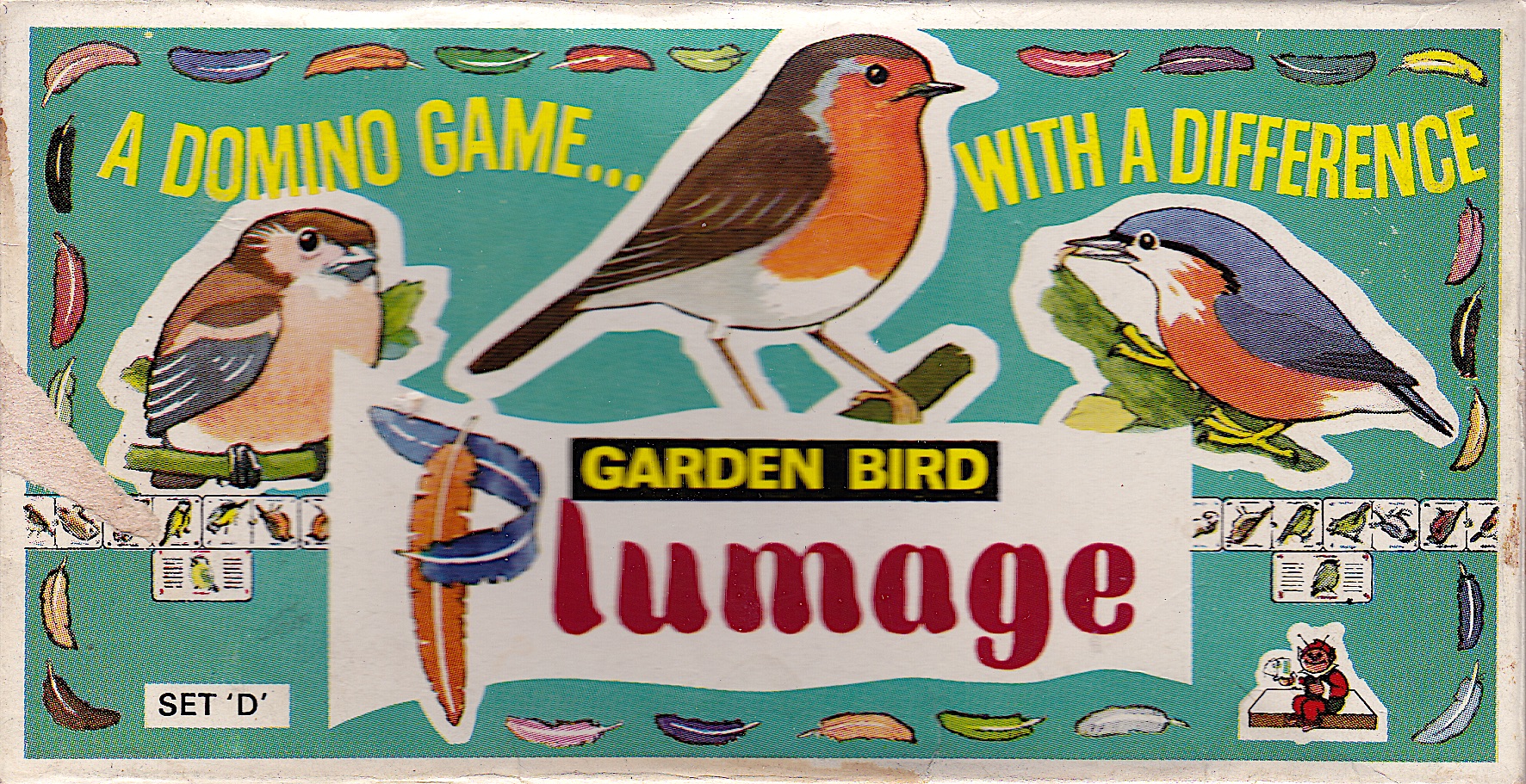 Plumage: A Domino Game... with a Difference (set 'D')