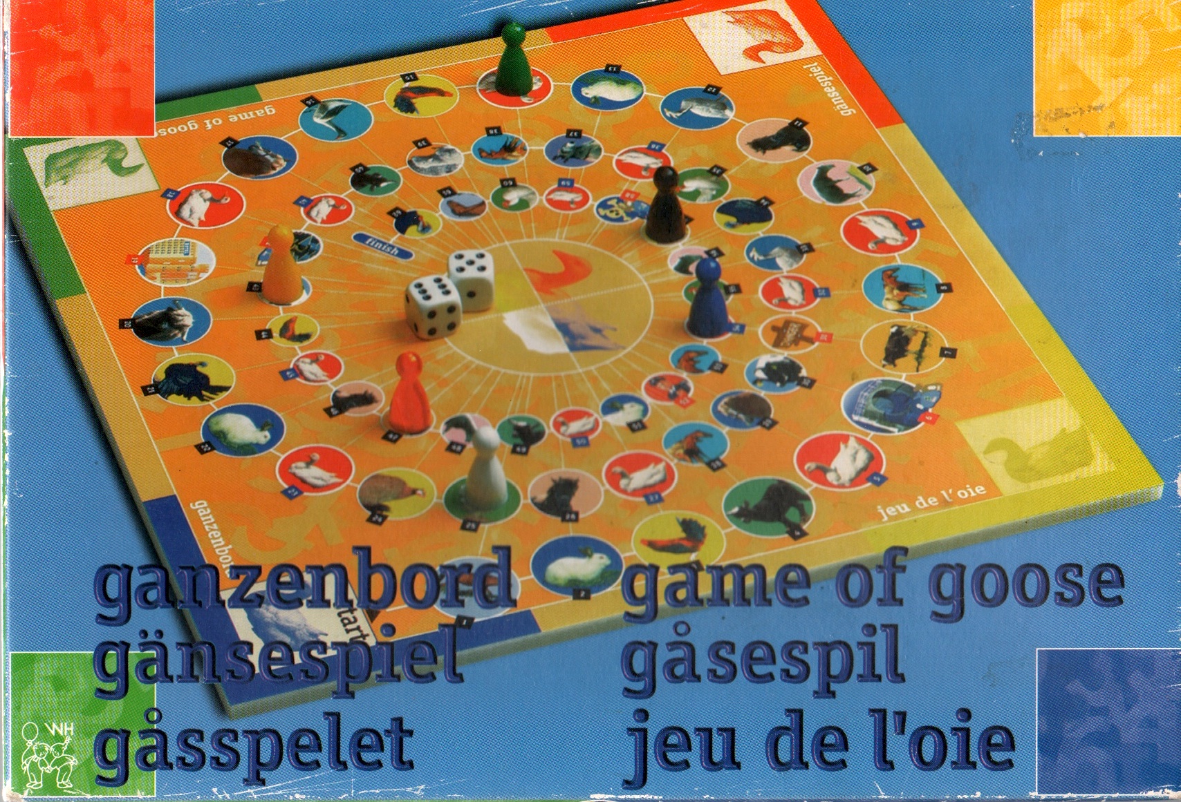 Ganzenspel (Gänsespiel - Game of Goose - Jeu de l'Oie)