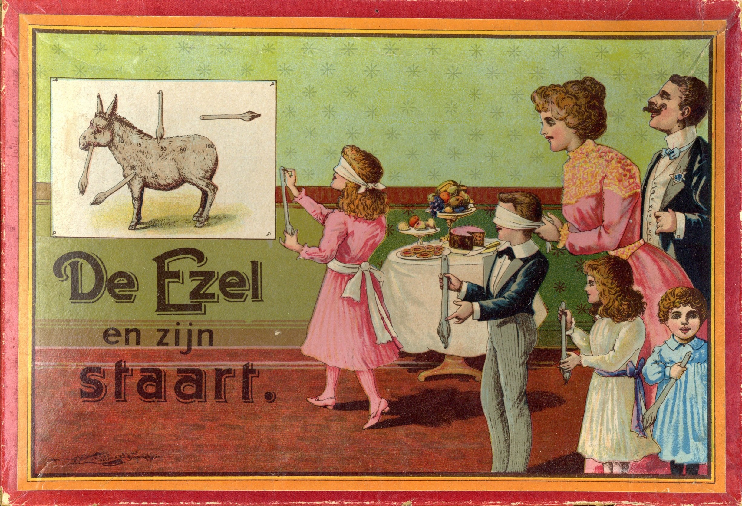 De Ezel en zijn staart.