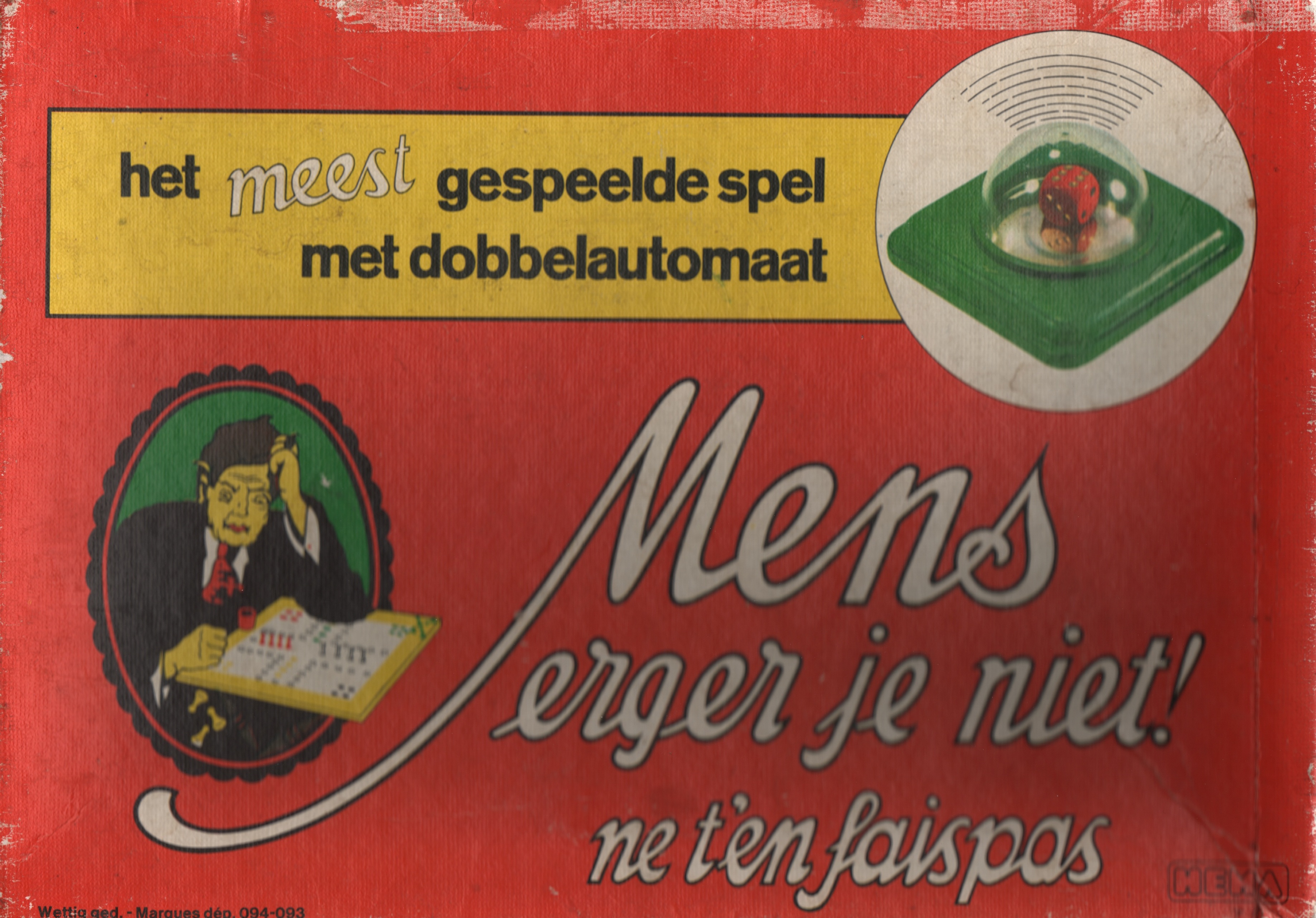 Mens erger je niet!: Het meest gespeelde spel met dobbelautomaat