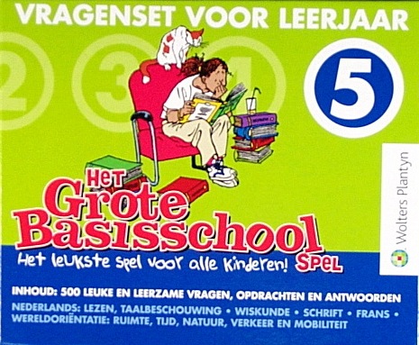 Het Grote Basisschool spel: vragenset voor leerjaar 5