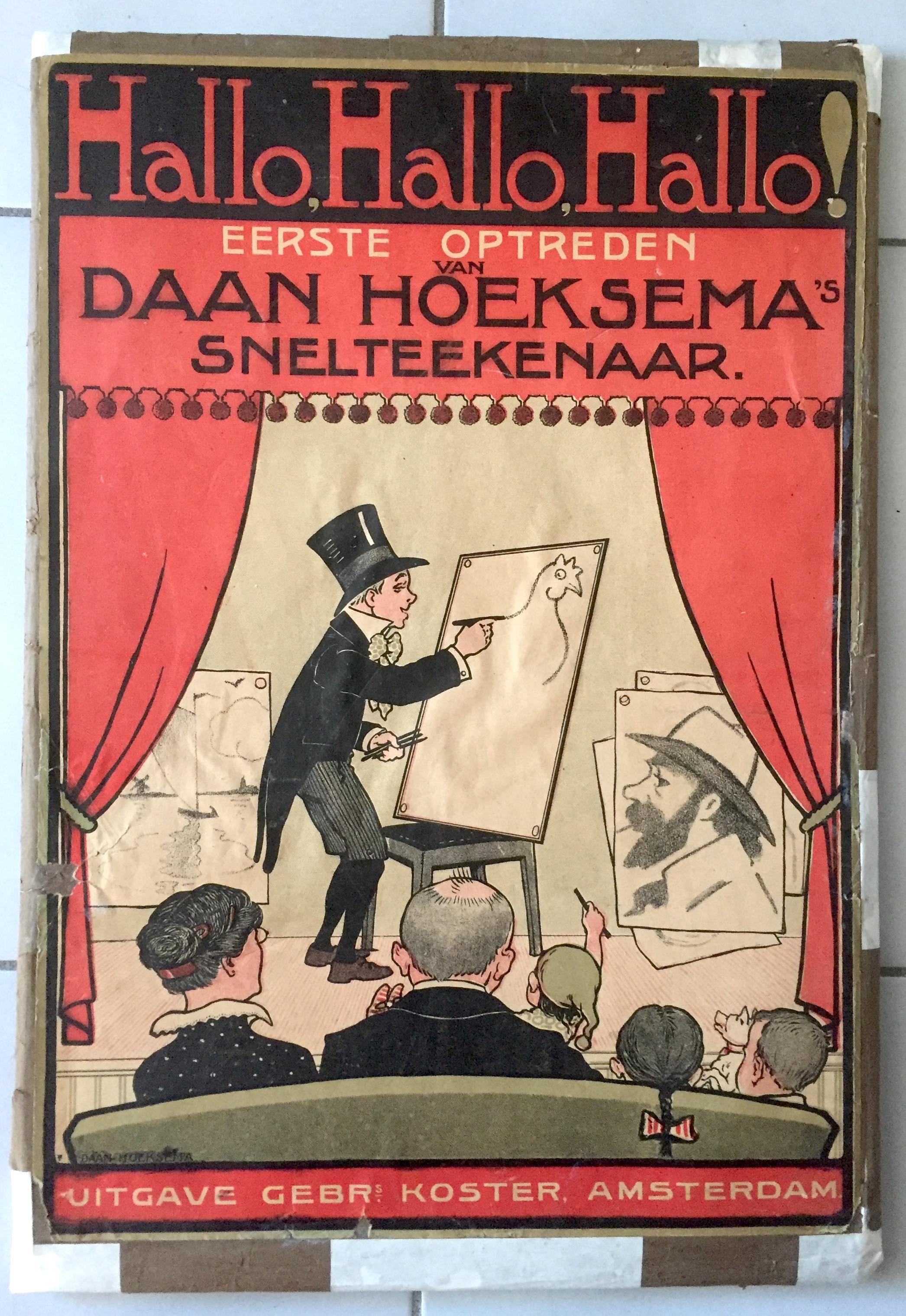 Hallo, Hallo, Hallo! (Eerste Optreden van Daan Hoeksema's Sneltekenaar)