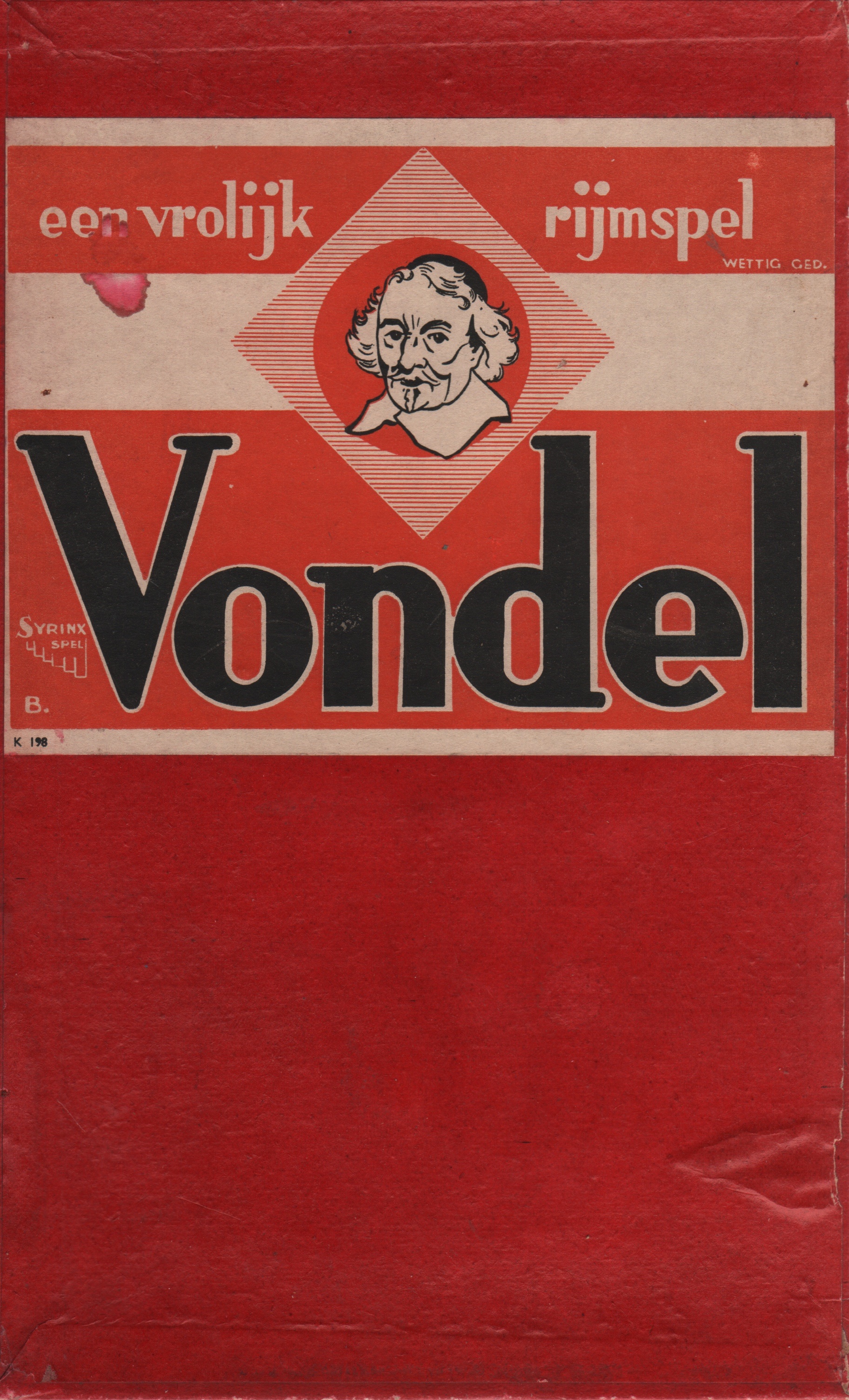 Vondel: Een Vrolijk Rijmspel