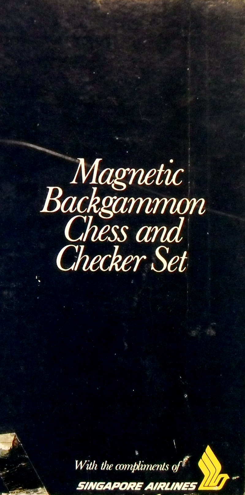 Magnetic Backgammon, Chess and Checker Set