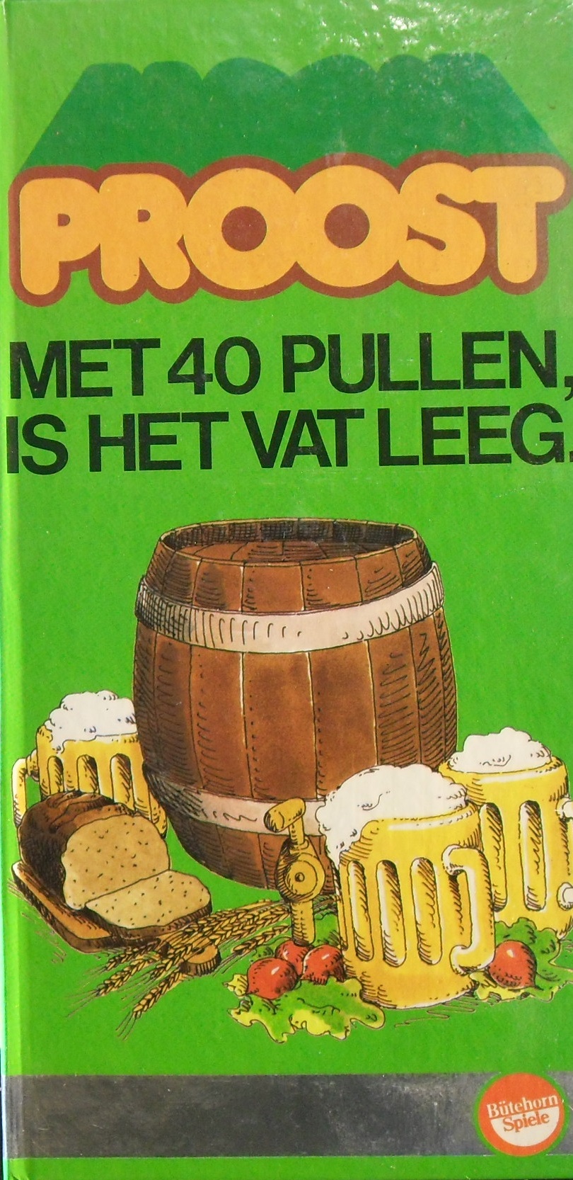 Proost - Met 40 pullen, is het vat leeg.