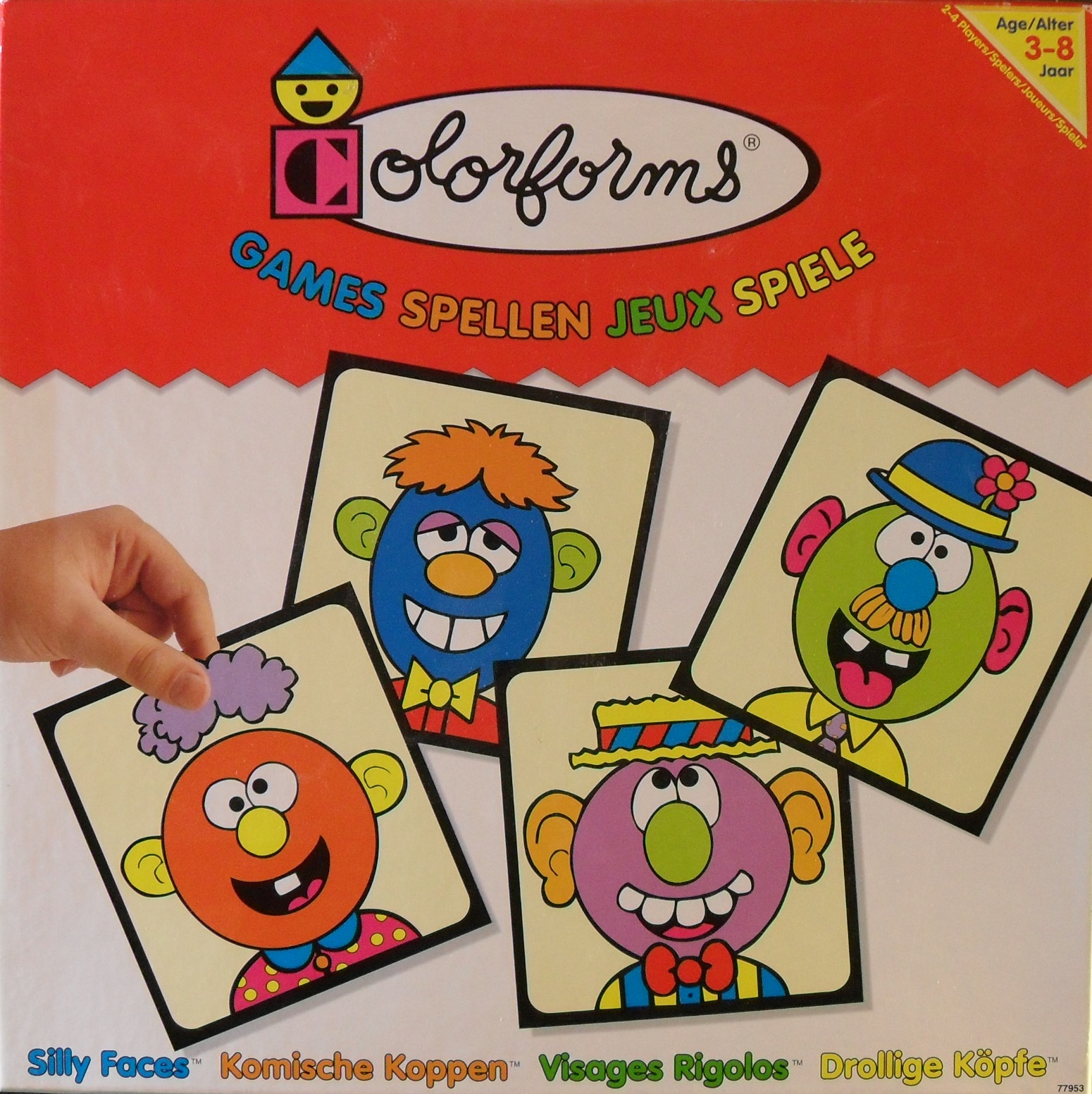 Colorforms: Silly Faces, Komische Koppen, Visages Rigoles, Drollige Köpfe