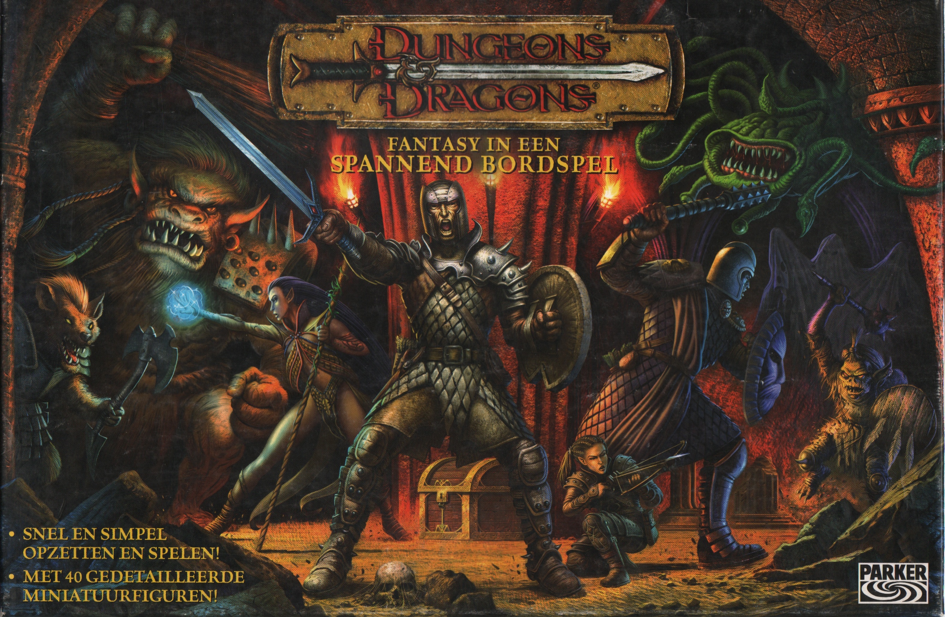 Dungeons & Dragons: Fantasy in een Spannend Bordspel