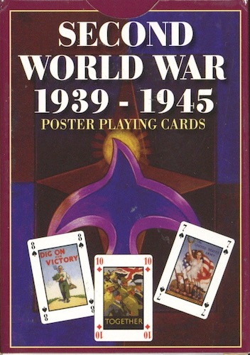 Second World War 1939-1945: Poster Playing Cards