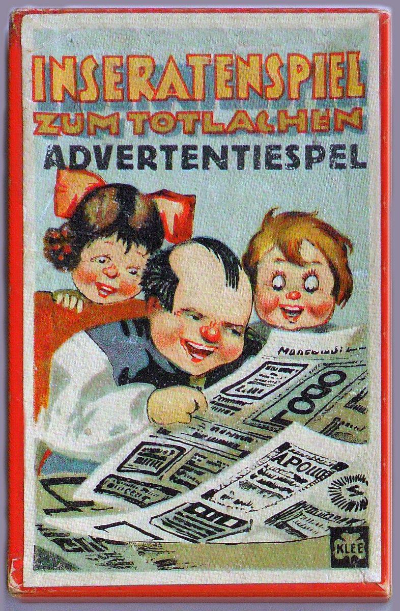 Inseratenspiel Zum Totlachen: Advertentiespel