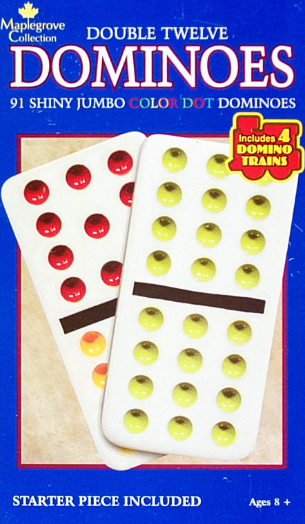 Double twelve Dominoes