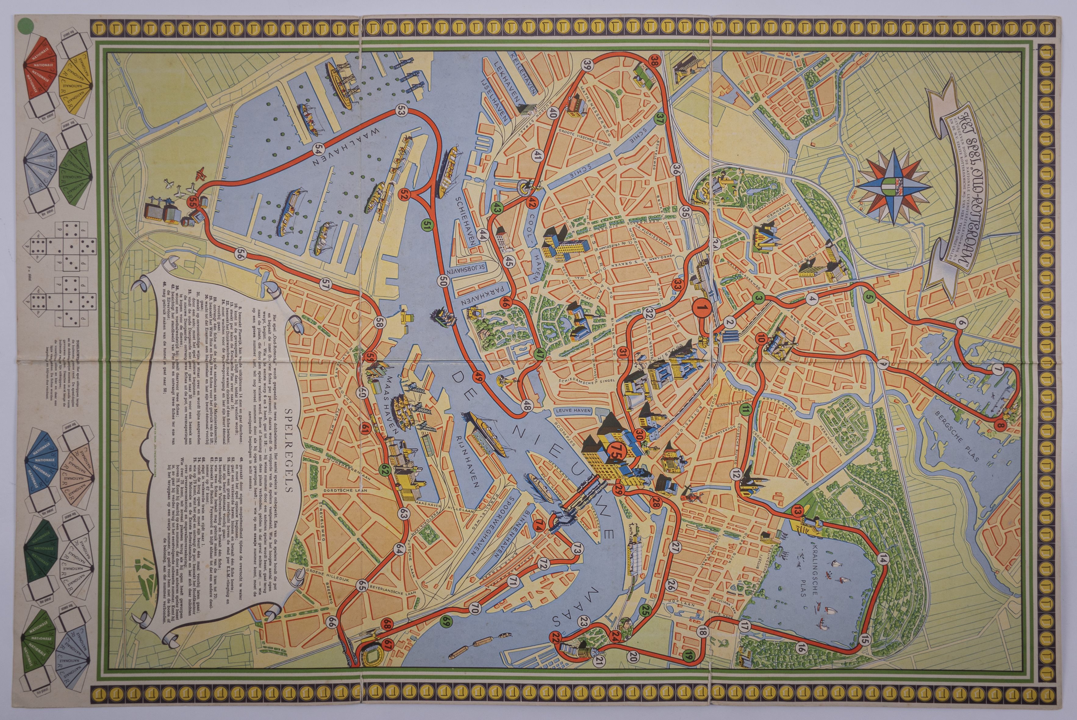 Het spel Oud-Rotterdam