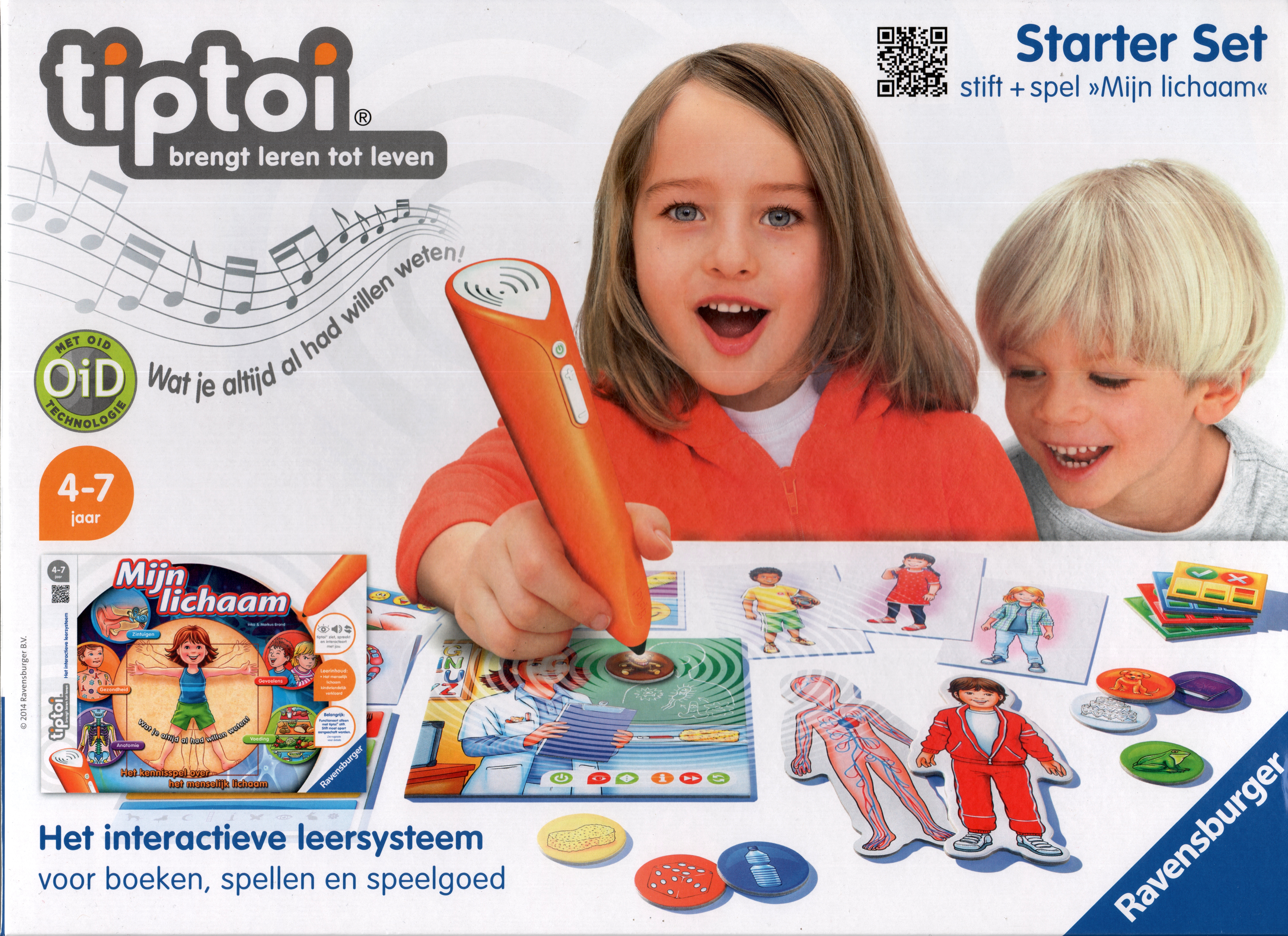 Tiptoi: Starterset Stift + Mijn lichaam