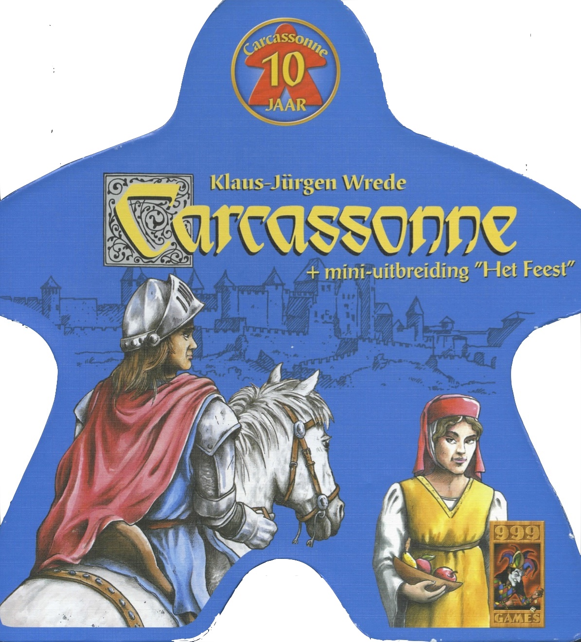 Carcassonne: 10 Jaar (+ mini-uitbreiding "het Feest")