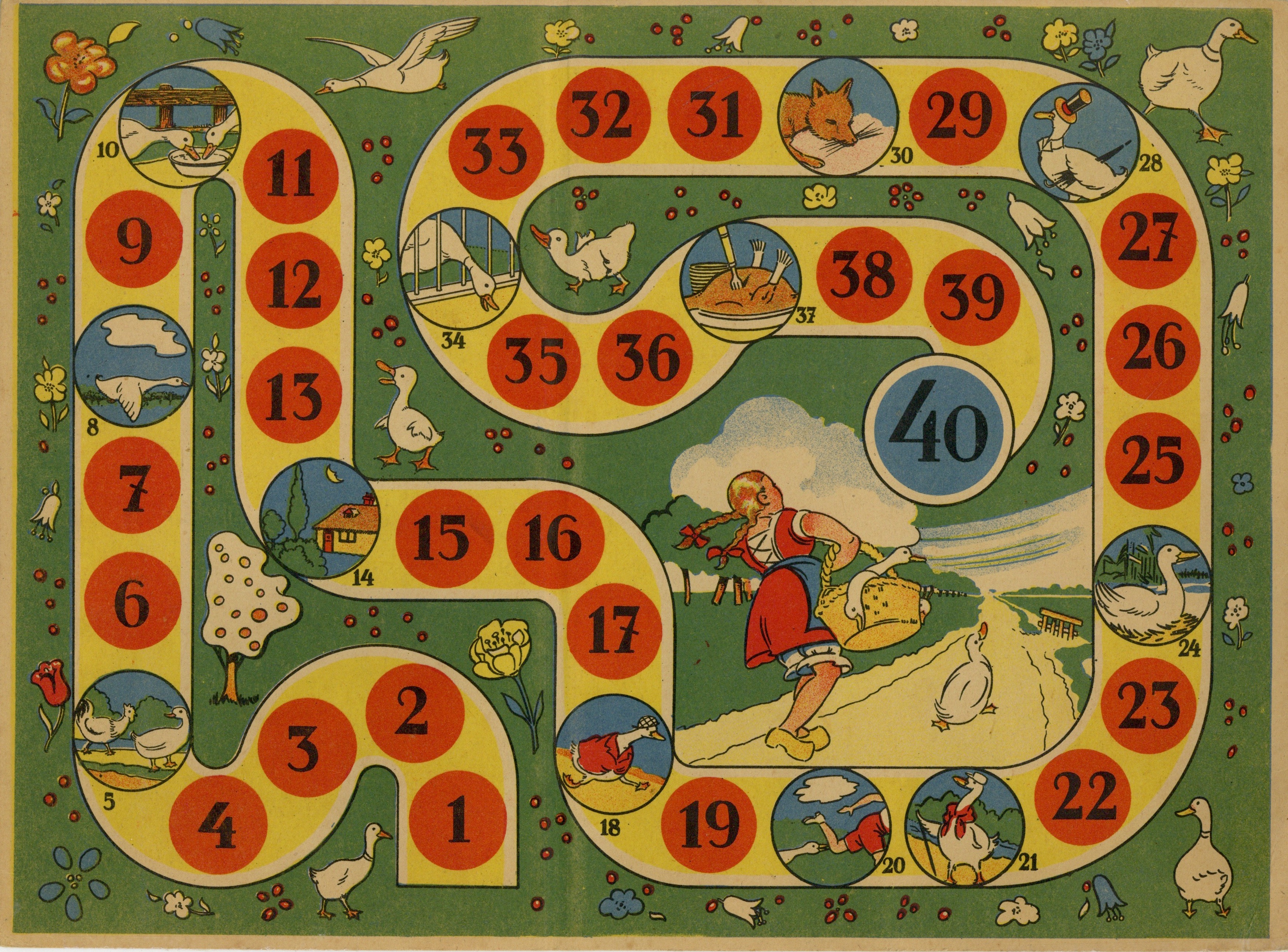 Ganzenbord (Jeu de L'Oie) (los)