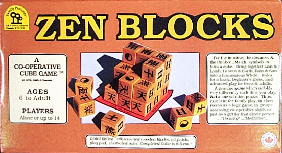 Zen Blocks: A Co-operative Cube Game