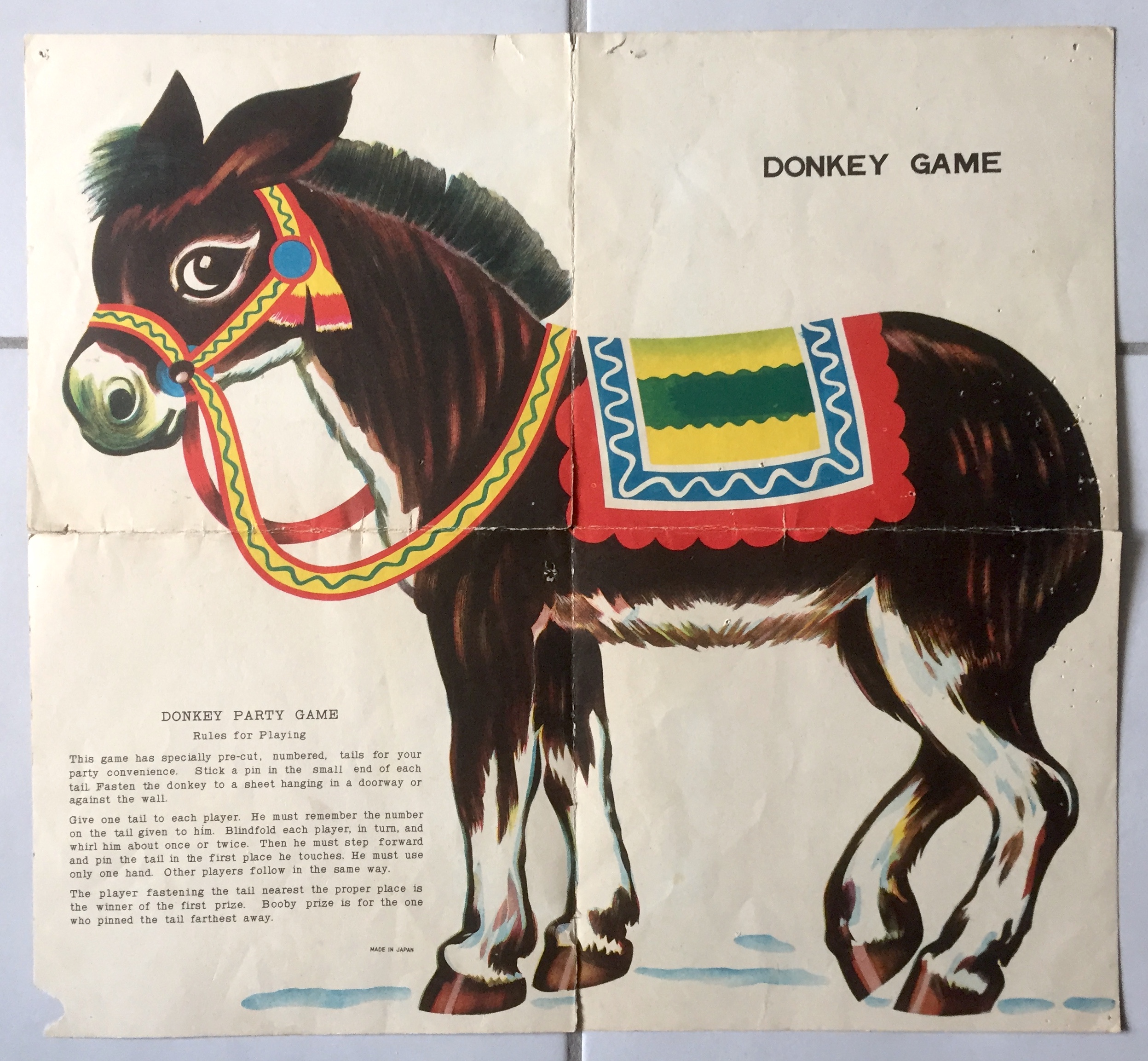 Donkey Game (Ezeltje Prik)