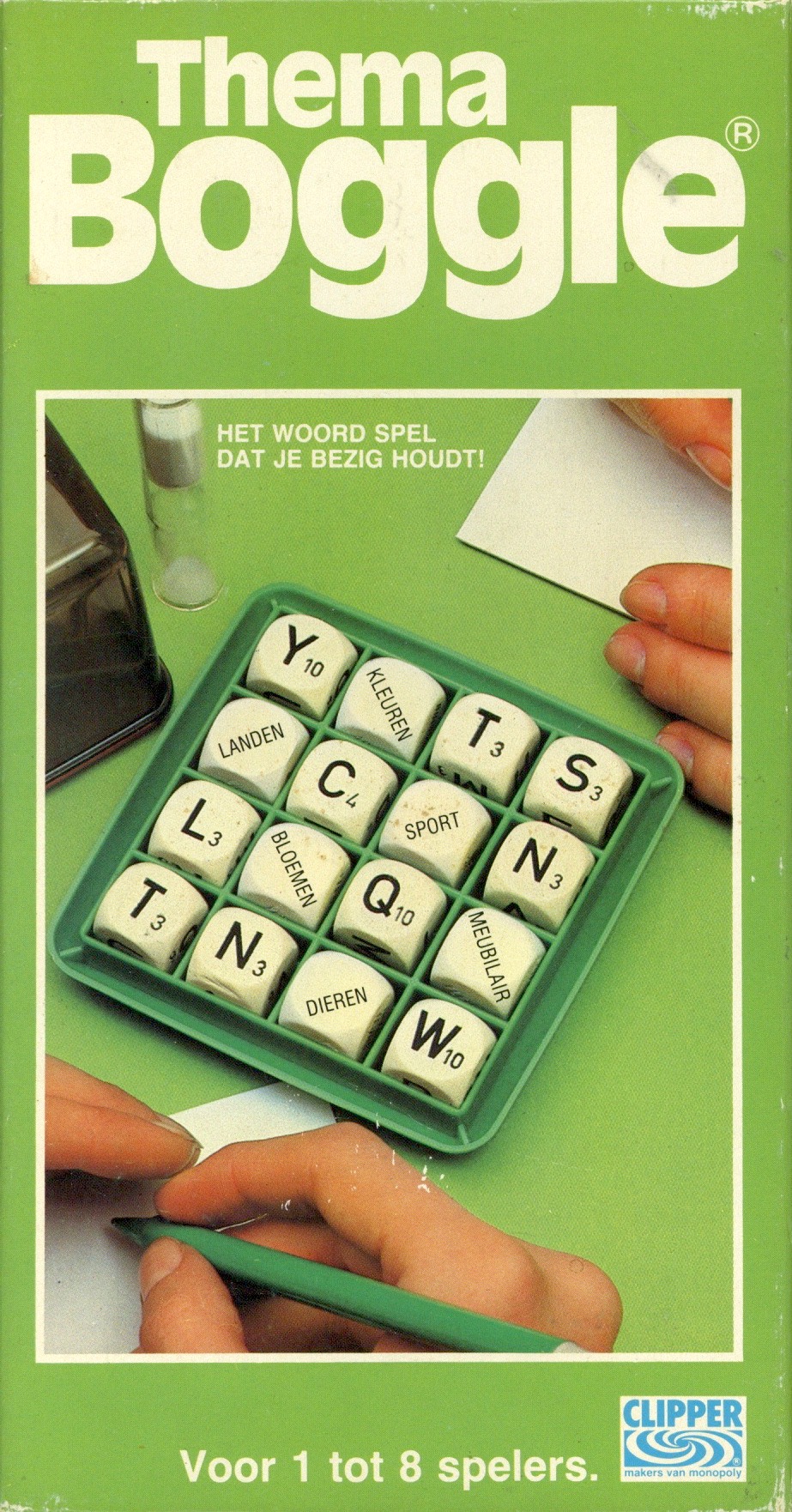 Boggle: Thema