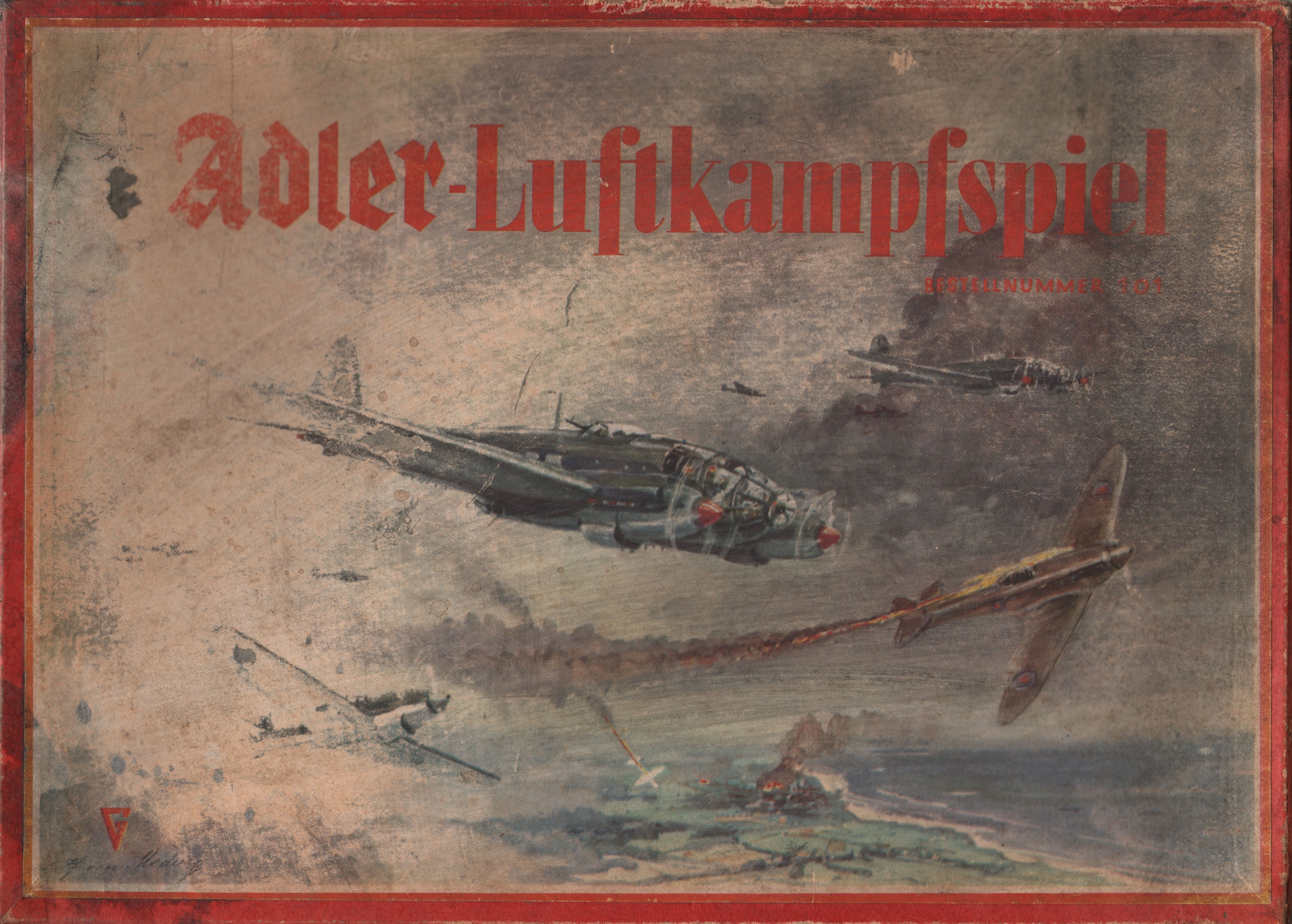 Adler Luftkampfspiel