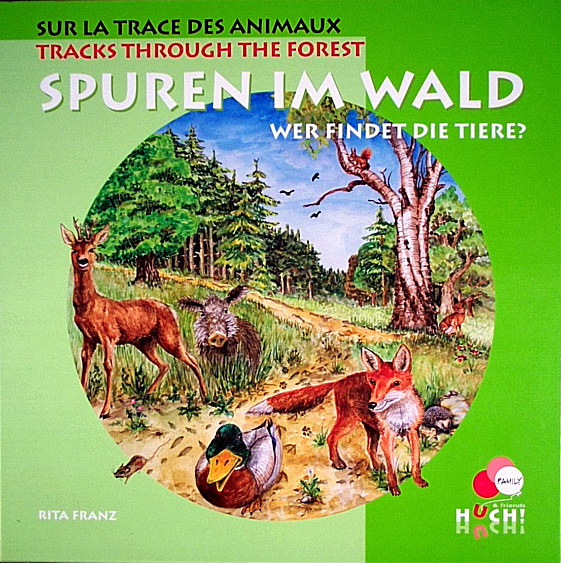 Spuren im Wald