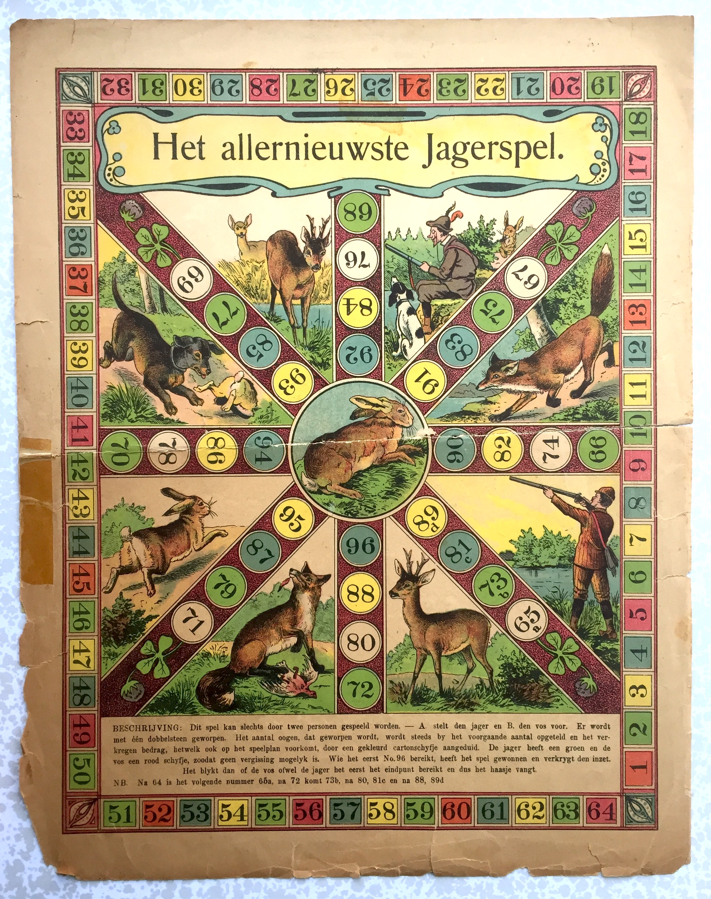 Het allernieuwste Jagerspel