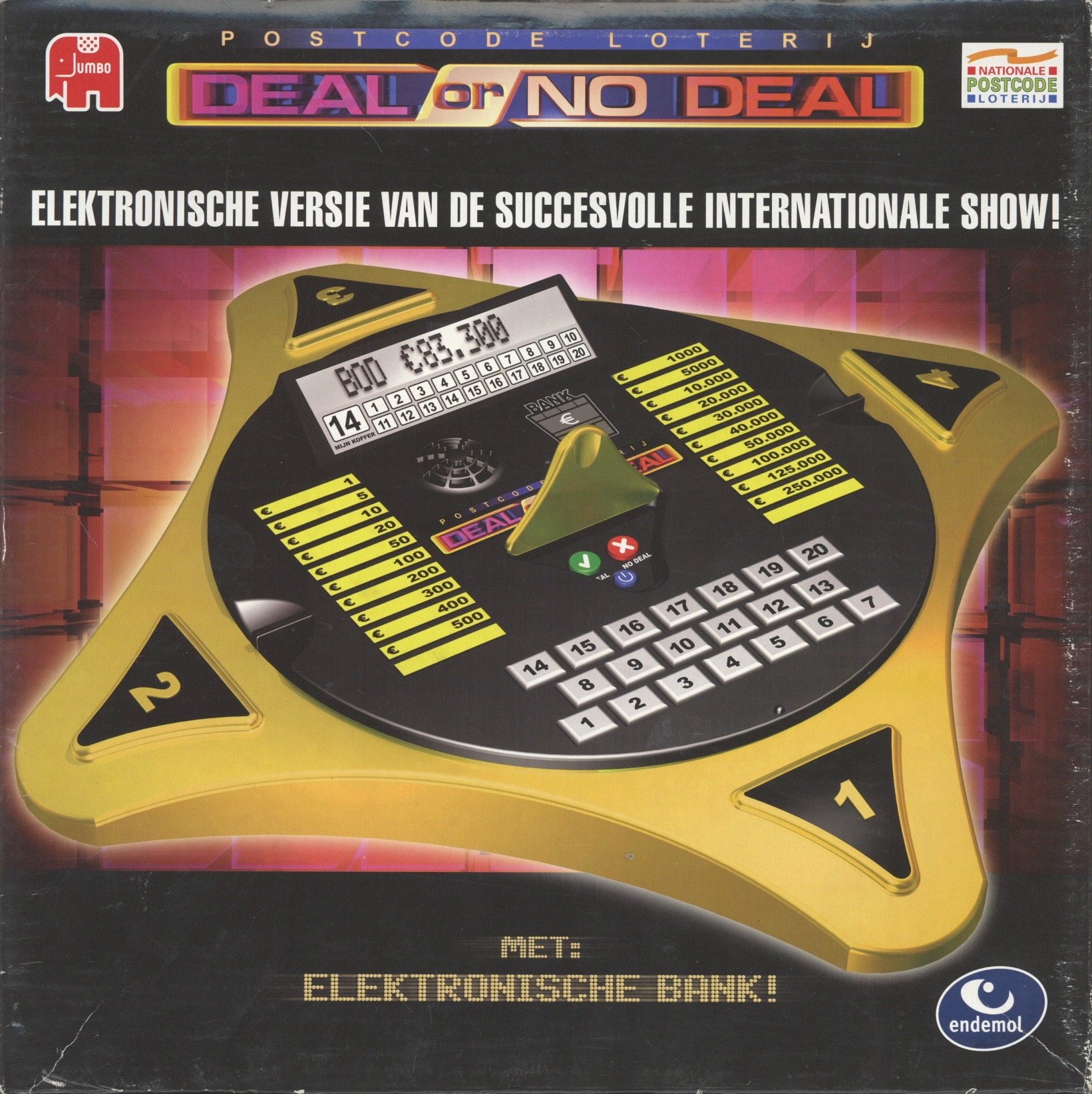 Deal or no Deal: Elektronische versie van de succesvolle internationale show!