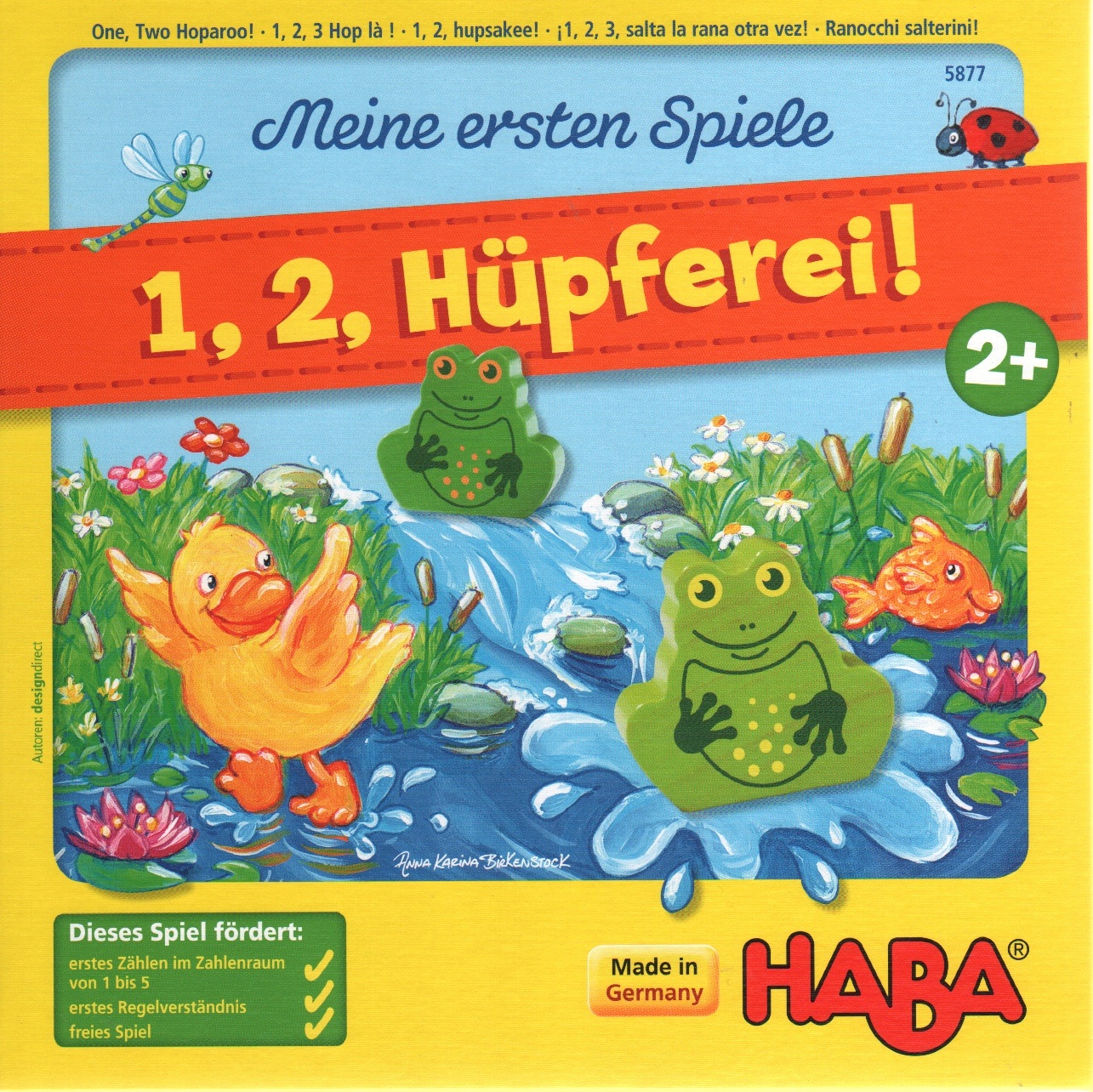 1, 2, Hüpferei! (1, 2, Hupsakee)