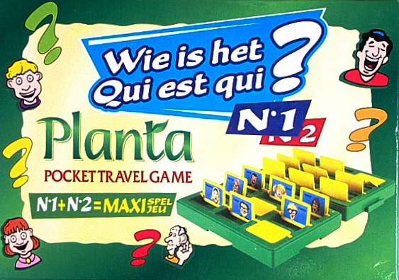 Wie is het?  N° 1 - Planta Pocket Travel Game