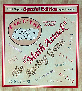 The Math Attack Racing Game