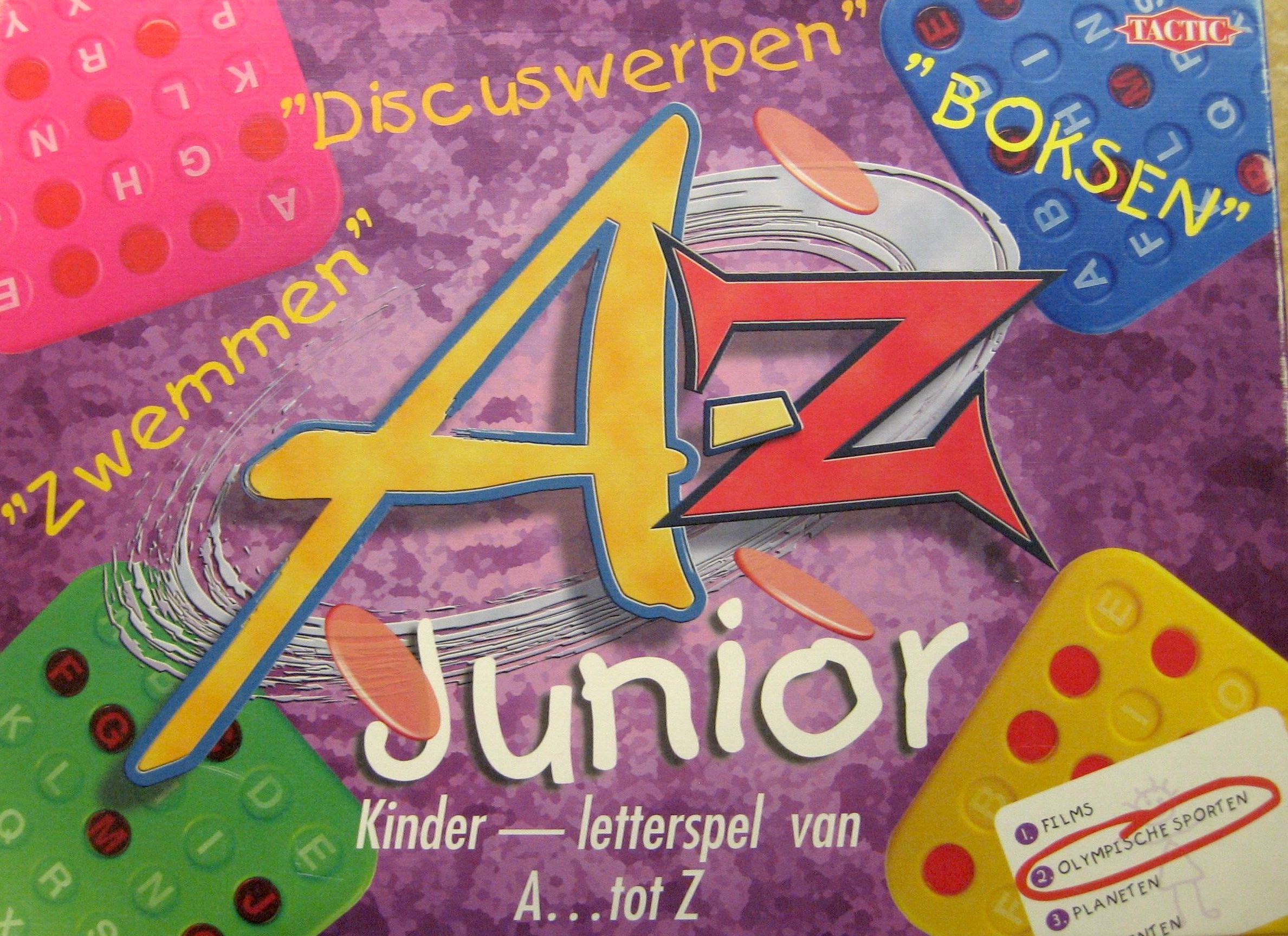 A-Z Junior: Kinder-Letterspel van A... tot Z