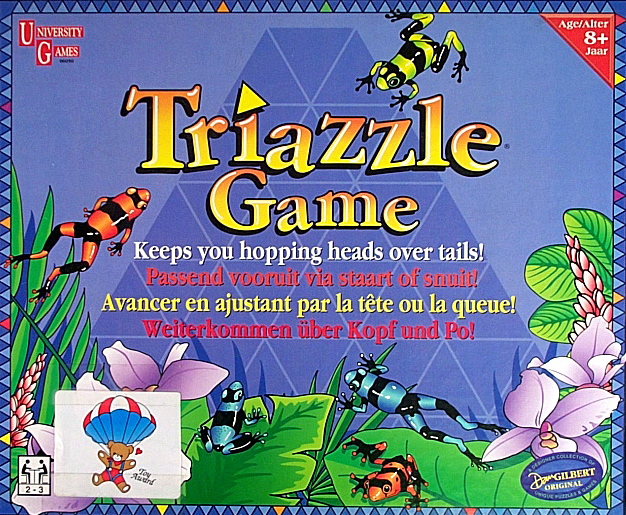 Triazzle Game - Passend vooruit via staart of snuit!