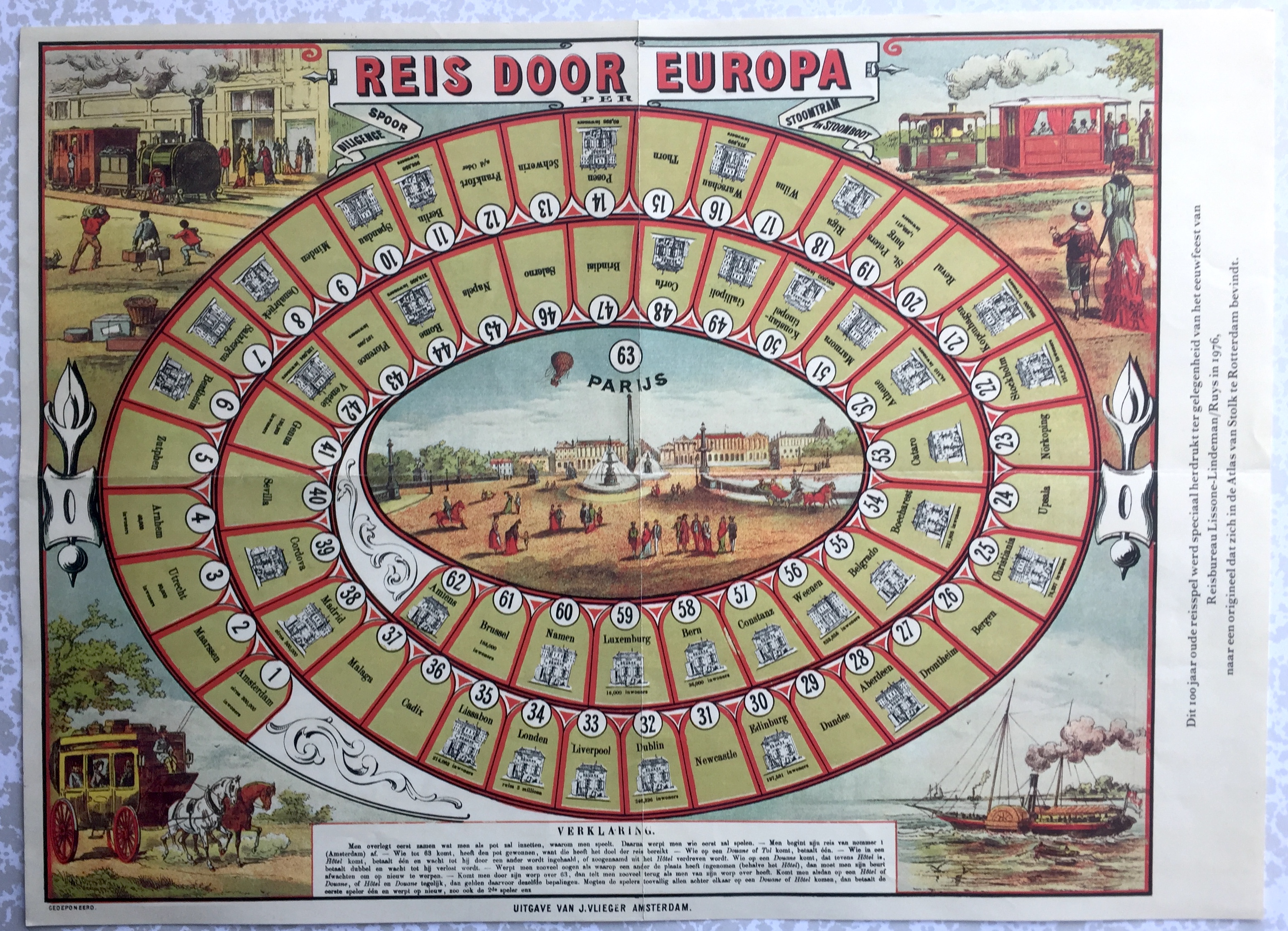 Reis door Europa (Facsimile)