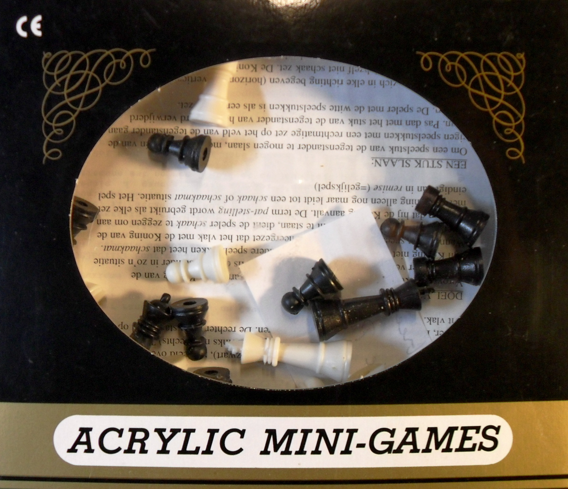 Acrylic Mini-Games - Schaakbord