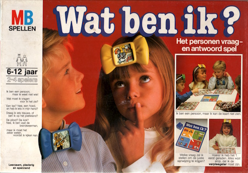 Wat ben ik? - Het personen vraag en antwoord spel