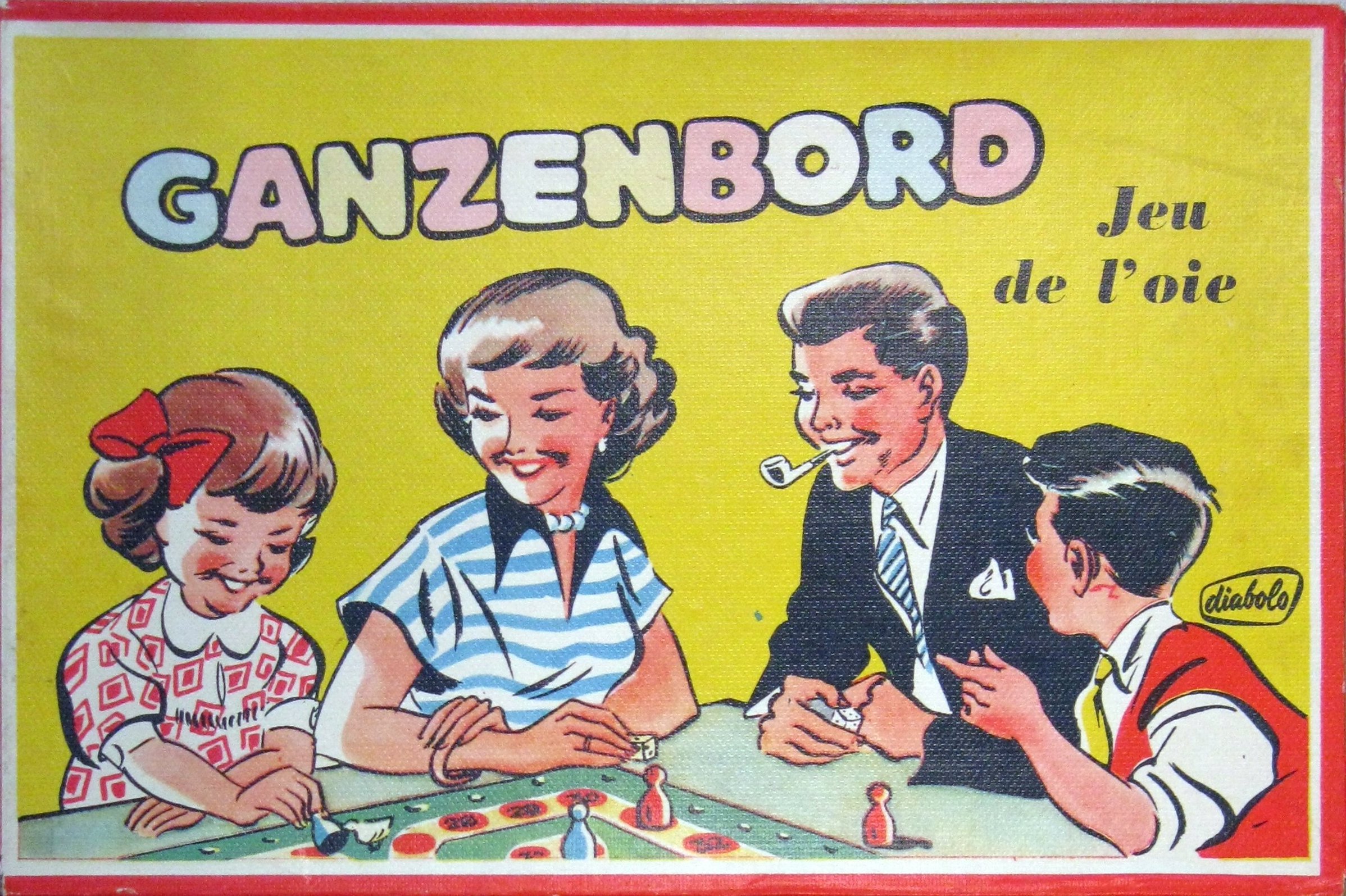 Ganzenbord (Jeu de L'Oie)