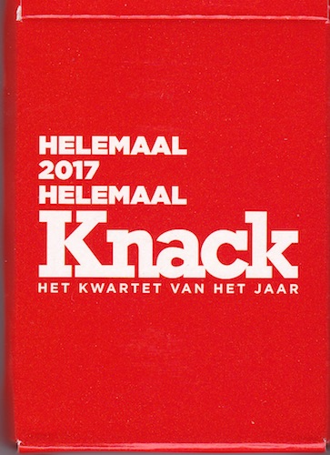 Knack: Helemaal 2017 (Het Kwartet van het Jaar)