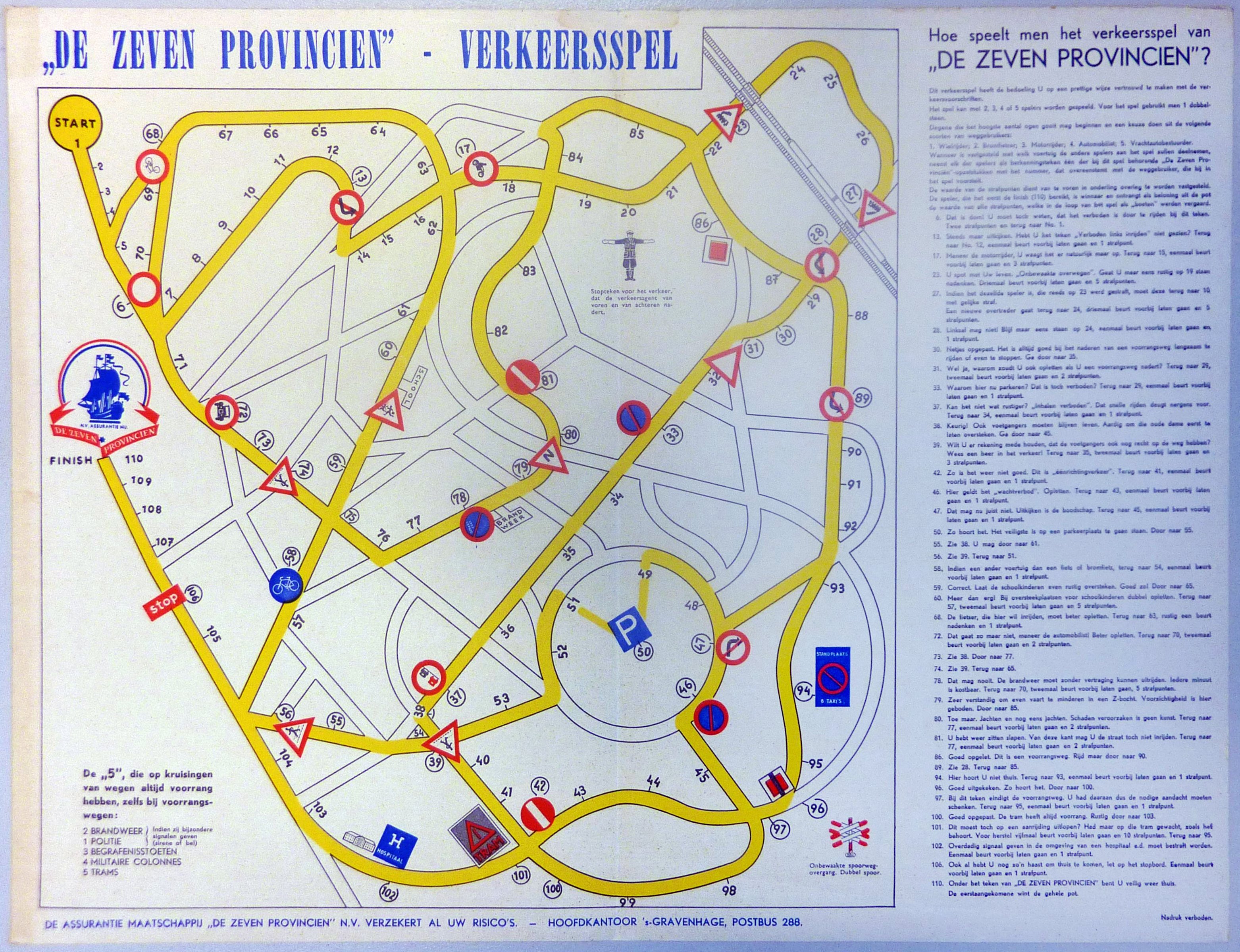 De Zeven Provinciën Verkeersspel