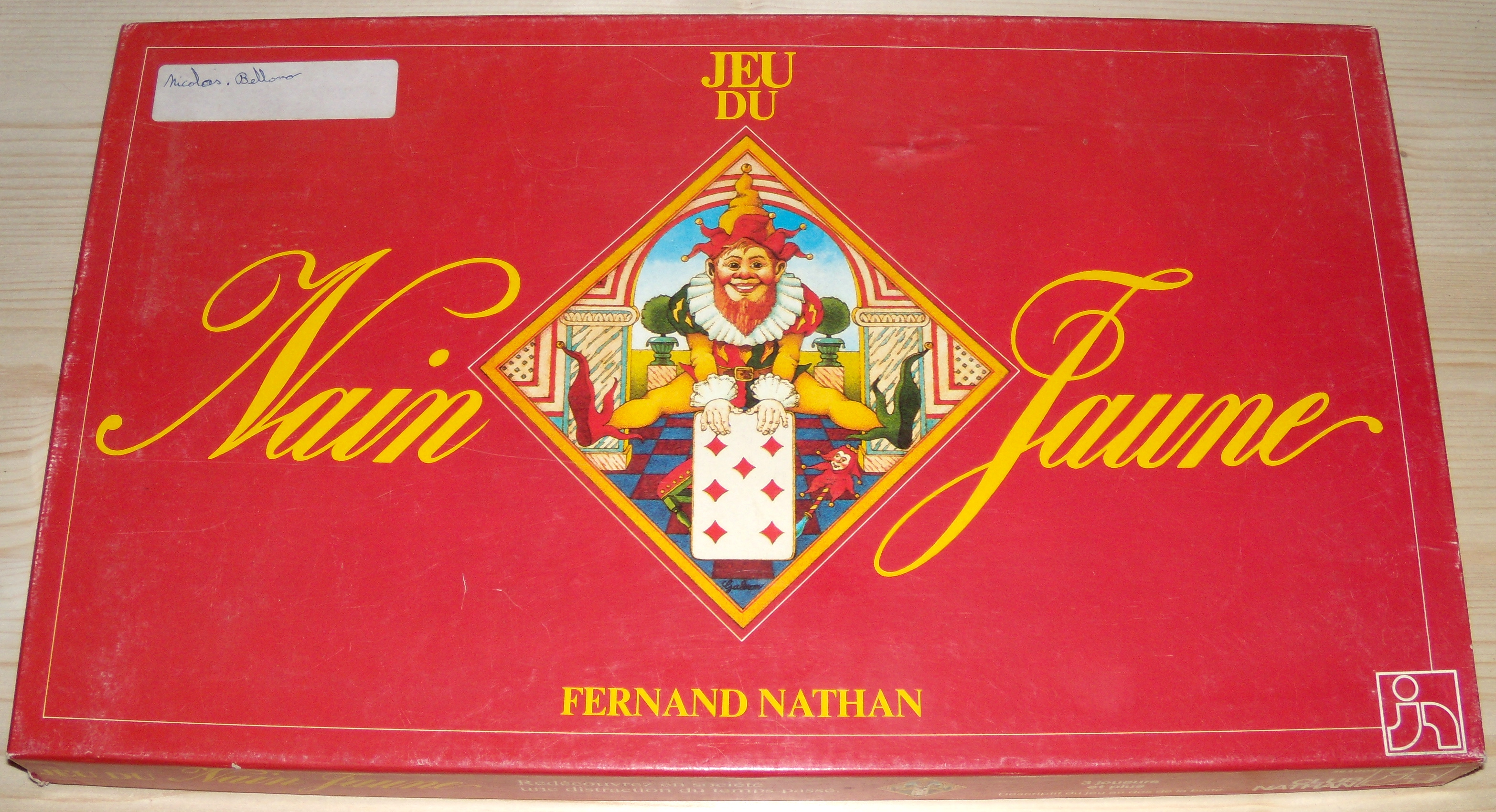 Jeu de Nain Jaune