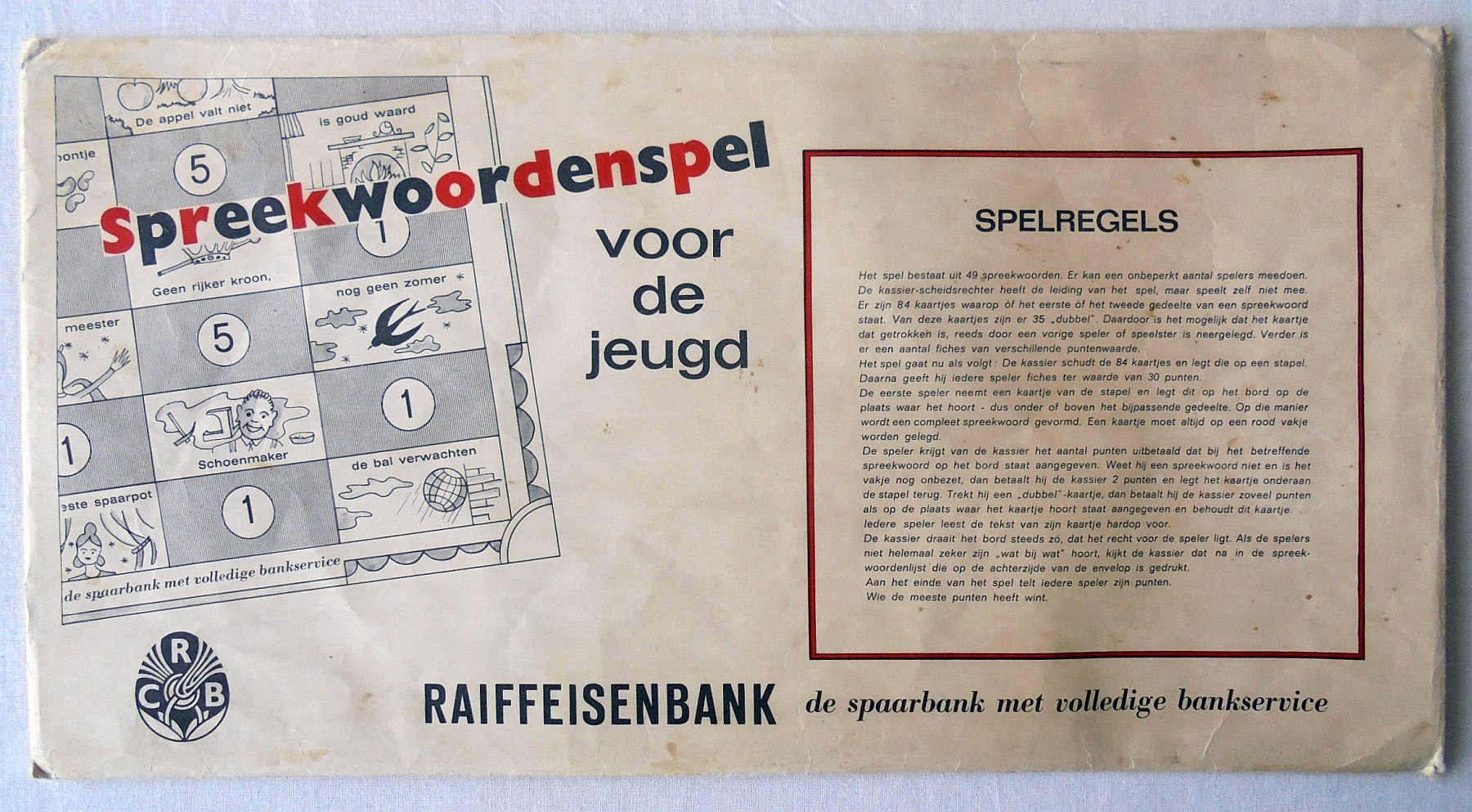 Spreekwoordenspel voor de Jeugd