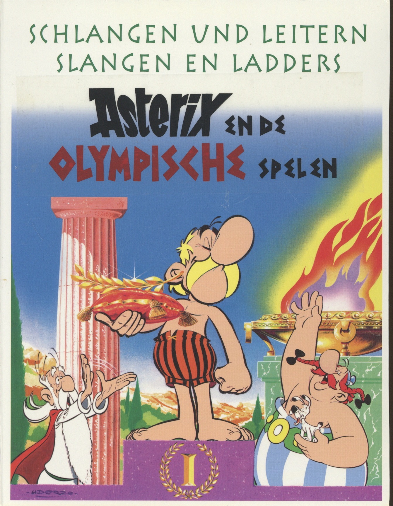 Atlas Asterix Spellenserie: 12 - Slangen en Ladders (Asterix en de Olympische Spelen)