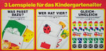 3 Lernspiele für das Kindergartenalter