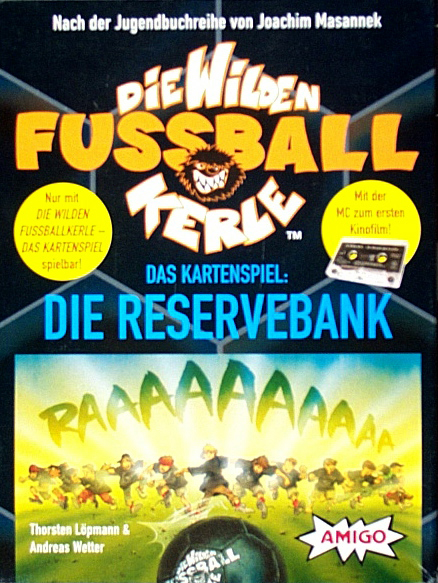 Die Wilden Fussballkerle: Das Kartenspiel: Die Reservebank