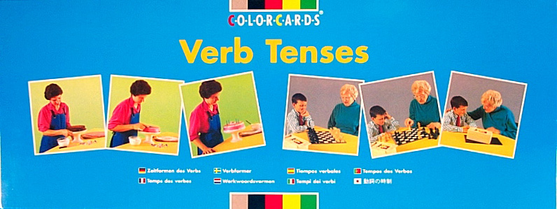 ColorCards: Verb Tenses (Werkwoordsvormen)