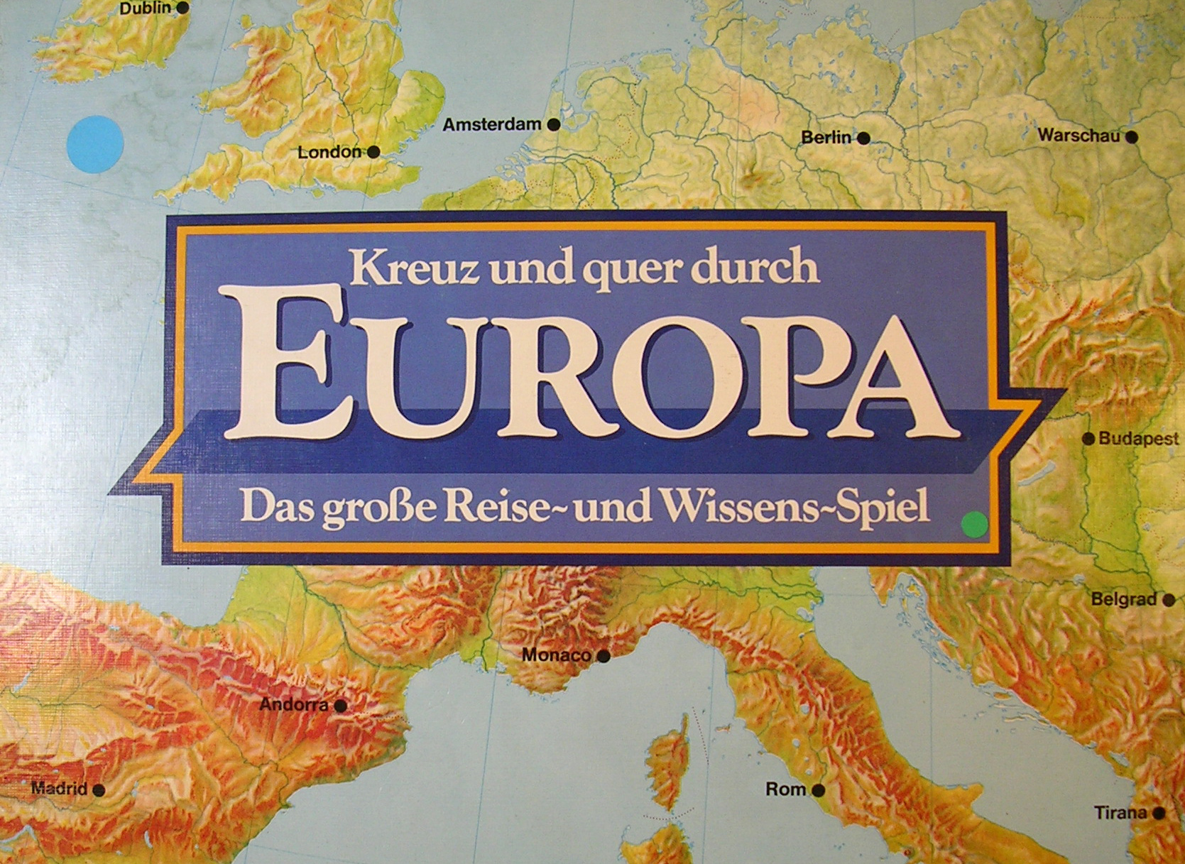 Kreuz und quer durch Europa