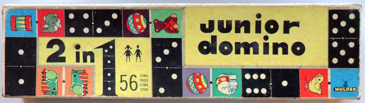 Junior Domino: 2 in 1