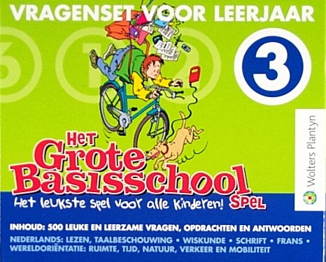 Het Grote Basisschool spel: vragenset voor leerjaar 3