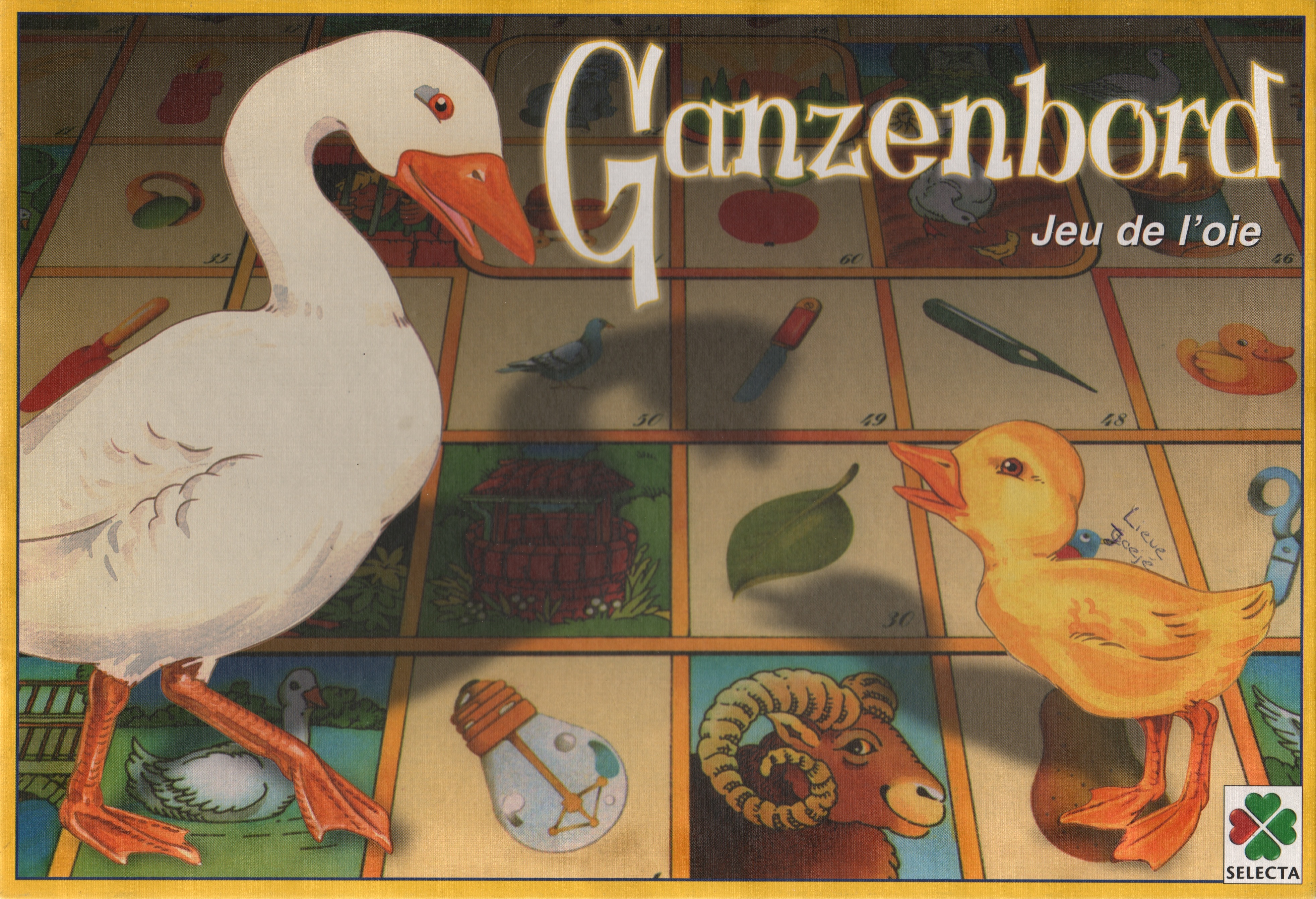 Ganzenbord (Jeu de l'Oie)