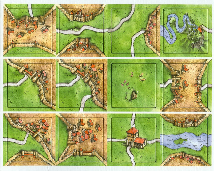 Carcassonne: The Games Quarterly Expansion (mini #6)